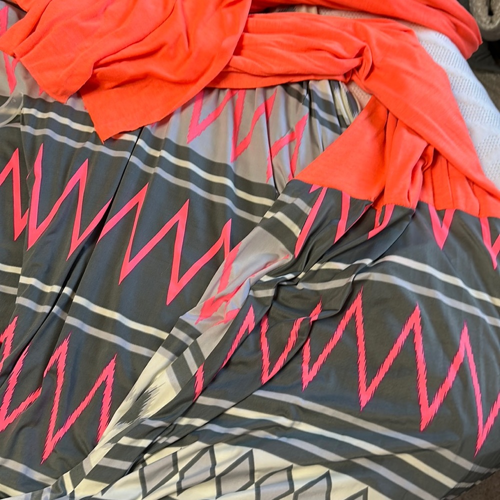 Maxi dress with adjustable straps